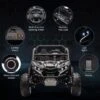 2 Seater Ride On UTV, Kids Electric Ride On Car, 24V Powered Riding Toy UTV, Off-Road UTV Toy With Remote Control, LED Lights, Music For Toddlers 3+