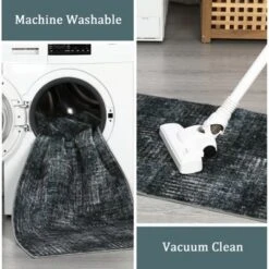 Washable Modern Non Slip Living Room Area Rugs, Soft Low Pile Solid Floor Carpet For Bedroom Dining Room -The Range Shop GUEST 76aba181 e00f 468a 9a29 716470b6eb48