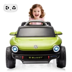 12V Kids Ride On Car Licensed Volkswagen Beetle Electric Ride On Toy For Toddlers 4 Wheeler Vehicle With Parental Remote, LED Lights, Horn, Music -The Range Shop GUEST 77a1bf52 584a 4977 8f39 924448e8ac9f
