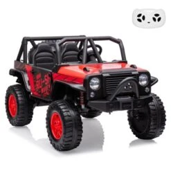 24V 2-Seater Kids Ride On Truck Car With Remote Control, Powered Electric Vehicles, 2WD Dual Motors Vehicle With LED Light Music For Boys And Girls -The Range Shop GUEST 7e185508 d31e 4f23 a260 c66de8388766