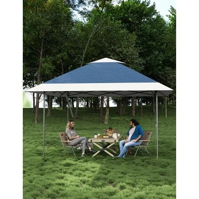 13'x13' Instant Pop-Up Canopy Tent – Waterproof & UPF 50+ UV Shield, Heavy-Duty Portable Shelter For Camping, Markets & Events (Blue) 2 13'x13' Instant Pop-Up Canopy Tent – Waterproof & UPF 50+ UV Shield, Heavy-Duty Portable Shelter For Camping, Markets & Events (Blue) - Image 2