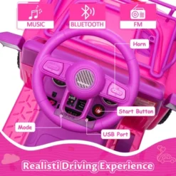 6V Kids Electric Ride On Car With Music, Toddler Toy Car With Horn Storage, Electric Vehicles With 15W Motor, Spring Wheels For Boys & Girls 3-10 12 6V Kids Electric Ride On Car With Music, Toddler Toy Car With Horn Storage, Electric Vehicles With 15W Motor, Spring Wheels For Boys & Girls 3-10 -The Range Shop GUEST 7fcd87ef df4d 4837 86ea d8e0b686c6e8