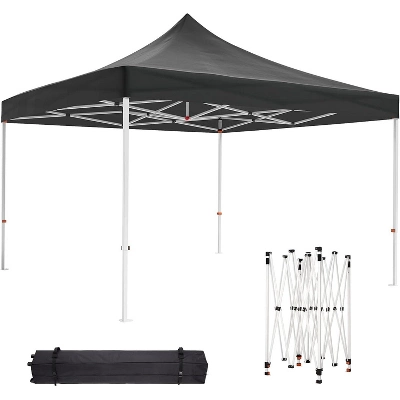10 X 10 FT Pop Up Canopy, Heavy Duty Instant Tent W/Carry Bag, All Season Commercial Sun Shelter, Portable Canopy For Patio, Backyard, Bench, Garden 2 10 X 10 FT Pop Up Canopy, Heavy Duty Instant Tent W/Carry Bag, All Season Commercial Sun Shelter, Portable Canopy For Patio, Backyard, Bench, Garden - Image 2