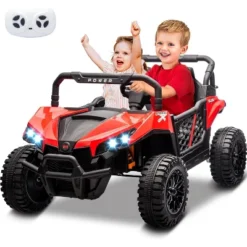 24v Ride On Toys For Big Kids - 2 Seater Kids UTV W/Parent Remote, 3.1 MPH, Music, LED Lights & Seat Belts - Over 3 Years -The Range Shop GUEST 80d08b9d b7b7 4b2c 8fa6 e7749fa2204d