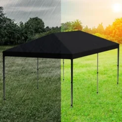 10'x 20' Pop Up Canopy Tent With 210 D Oxford Fabric, Portable Instant Canopy With 4Pcs Sidewalls -The Range Shop GUEST 858ef9a7 5a4b 418c a255 85c8925f1665
