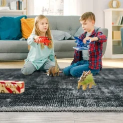 Washable Modern Non Slip Living Room Area Rugs, Soft Low Pile Solid Floor Carpet For Bedroom Dining Room -The Range Shop GUEST 8be4ad05 e5f4 4b3a bca5 22b524cd5274