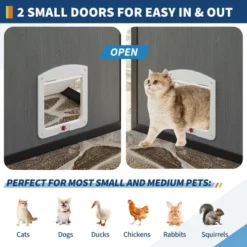 Aluminum Extra Large Catio Outdoor Cat Enclosure For Multiple Cats With Channels, Side Door -The Range Shop GUEST 8d5e741c 57db 4e3c 95bb 5f1d0ad99769