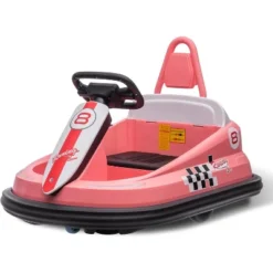 6V Bumper Car For Toddlers, 1.9 MPH Max Speed, Steering Wheel, 360 Degree Spin, 2-Speeds, Lights, Music & Horn 17 6V Bumper Car For Toddlers, 1.9 MPH Max Speed, Steering Wheel, 360 Degree Spin, 2-Speeds, Lights, Music & Horn -The Range Shop GUEST 8d7d9dca 8dfe 4964 8f6b e7e107085143