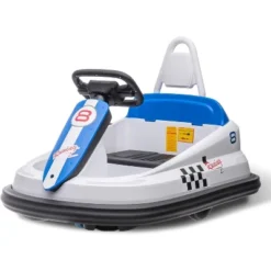 6V Bumper Car For Toddlers, 1.9 MPH Max Speed, Steering Wheel, 360 Degree Spin, 2-Speeds, Lights, Music & Horn 19 6V Bumper Car For Toddlers, 1.9 MPH Max Speed, Steering Wheel, 360 Degree Spin, 2-Speeds, Lights, Music & Horn -The Range Shop GUEST 8d95eebc 6396 457e 9695 acbc940c4485