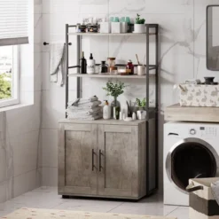 Cat Litter Box Enclosure, 2-in-1 Cat Litter Box Furniture Hidden With 2 Tier Storage Shelves And Doors, Wooden Cat House 11 Cat Litter Box Enclosure, 2-in-1 Cat Litter Box Furniture Hidden With 2 Tier Storage Shelves And Doors, Wooden Cat House -The Range Shop GUEST 8dc06c02 e80d 43ad a181 469c09b7c1a7