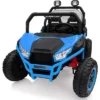 24V 2-Seater Kids UTV With Remote Control, Metal Frame, Spring Suspension, Max Speed 4.5MPH, For Ages 3+, Ride-On Car