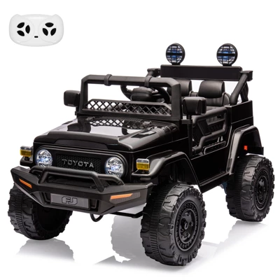 12V Ride On Truck Car For Kids, Kids Car W/2.4G Remote Control, Led Lights, Suspension, Safety Belt, Powered Electric Vehicle For Boys And Girls 7 12V Ride On Truck Car For Kids, Kids Car W/2.4G Remote Control, Led Lights, Suspension, Safety Belt, Powered Electric Vehicle For Boys And Girls - Image 7