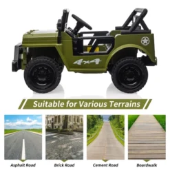 12V Kids Ride On Truck Car With Remote Control, Spring Suspension, Various Speeds, LED Lights, Music, And Safety Belt, Electric Ride On Car Toys -The Range Shop GUEST 921c934b 158c 4fbd ae58 bbb8ab654b2d