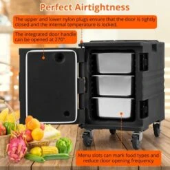 Portable Food Warmer, 82 Qt Hot Box, Large Inner Capacity, Universal Wheel, Compatible With 3/6" Or 6/2.5" Plates, (Universal Wheel) -The Range Shop GUEST 9383fcdd 4311 4e3c 8d92 85d5906fc298