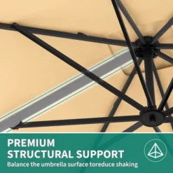 10ftx10ft Cantilever Patio Umbrella With Base,umbrella Outdoor Patio, 360 Rotation -The Range Shop GUEST 99e2fa14 e4c9 4c3d bcb8 525ff56820e0