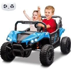 24v Ride On Toys For Big Kids - 2 Seater Kids UTV W/Parent Remote, 3.1 MPH, Music, LED Lights & Seat Belts - Over 3 Years -The Range Shop GUEST 9a301794 a1f7 4d78 92d5 166c8d482f52
