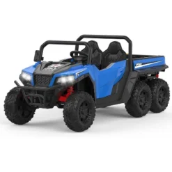 24V 4WD 6-Wheel Electric Dump Truck For Kids With Remote Control, 2 Seater, LED Lights & Music Player – Ages 3+ -The Range Shop GUEST 9bc3493b ac23 4ef4 b29f eb49358e5f2a