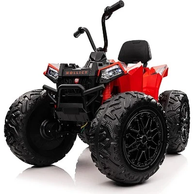 24V Kids ATV With 2 Seater, 4x200W Powerful Engine, Dual 7AH Batteries, Accelerator Handle, EVA Tires, LED Lights & Music 11 24V Kids ATV With 2 Seater, 4x200W Powerful Engine, Dual 7AH Batteries, Accelerator Handle, EVA Tires, LED Lights & Music - Image 11