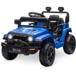 Ride On Truck For Kids, 12V Battery Powered Toy Car With Remote Control, Spring Suspension, LED Headlight And Music, Toddler Electric Vehicles For 3+ -The Range Shop GUEST 9e99632a 6610 4f44 bfdb a1a61f390b49