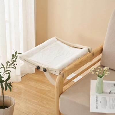 Cat Window Perch, Cat Window Hammock, Providing All-Around Sunbath Space Saving, Easy To Adjust Cat Bed For Windowsill, Bedside 7 Cat Window Perch, Cat Window Hammock, Providing All-Around Sunbath Space Saving, Easy To Adjust Cat Bed For Windowsill, Bedside - Image 7