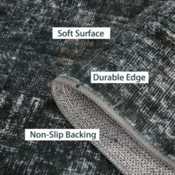 Washable Modern Non Slip Living Room Area Rugs, Soft Low Pile Solid Floor Carpet For Bedroom Dining Room -The Range Shop GUEST 9fd9ac96 65d3 4013 ac5d 5d3b3f686b77