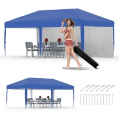 10'x20' Commercial Pop-Up Canopy Tent, Instant Setup Shelter, Portable Outdoor Tent -The Range Shop GUEST a09072c4 3aa0 4dcf 901a c7ec50c60e00