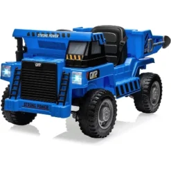 12V Ride On Dump Truck For Kids, With Electric Dump Bed, Remote Control And Extra Shovel, USB, MP3, Music Player -The Range Shop GUEST a0ec7ae2 a553 4ba4 af90 345eb63062a8