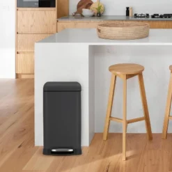 12L Bathroom Trash Can With Lid, Stainless Steel Kitchen Trash Can, Step-On Pedal, Fingerprint-Resistant Finish For Kitchen, Bathroom 11 12L Bathroom Trash Can With Lid, Stainless Steel Kitchen Trash Can, Step-On Pedal, Fingerprint-Resistant Finish For Kitchen, Bathroom -The Range Shop GUEST a24279d0 27f7 44c6 a412 6434c776046d