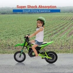 24V Kids Electric Off-Road Motorcycle 250W Motor Air-Filled Tires Metal Suspension Max 22KM/H 139LBS Load For Ages 6+ Riding Toy -The Range Shop GUEST a2d53d78 d609 4af0 aa8f 339985050cc3