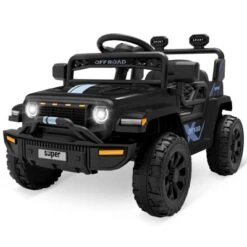 Ride On Truck For Kids, 12V Battery Powered Toy Car With Remote Control, Spring Suspension, LED Headlight And Music, Toddler Electric Vehicles For 3+ -The Range Shop GUEST a6b9a7d4 f75f 4ef7 a805 40a61133d010