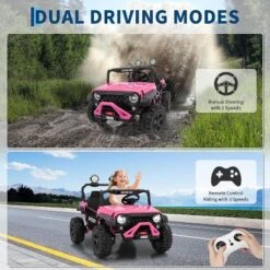 24V Kids Electric Ride-on Truck With Parent Remote Control, Spring Suspension, Parent Safety Brake, Storage, Off-Road Toy Car For Toddlers 11 24V Kids Electric Ride-on Truck With Parent Remote Control, Spring Suspension, Parent Safety Brake, Storage, Off-Road Toy Car For Toddlers -The Range Shop GUEST a74f4dd0 7efe 45a5 a840 5b24faa966d7