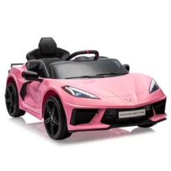 12V Kids Ride On Car, Sports Licensed Corvette Electric Car Toy For Toddles, With Remote Control, Visual Dashboard, LED Lights, Music, For Kids 3-10 -The Range Shop GUEST a7b2f90f 7d28 498c 8019 d14eac72d32e
