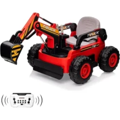 12V Kids Ride On Excavator Digger Car With Remote Control & Electric Digging Arm With 10Ah Large Battery, 4x75W Driving Motors 16 12V Kids Ride On Excavator Digger Car With Remote Control & Electric Digging Arm With 10Ah Large Battery, 4x75W Driving Motors -The Range Shop GUEST a89ca0b9 9a01 4deb 93cf f9186eb176d1