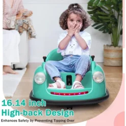 12V Kids Electric Bumper Car With 2.4G Remote Control, 360° Spinning, Music & LED Lights, Safety Bumper For Ages 2-5 Years -The Range Shop GUEST a8b3c42f fbc8 48ef b1a0 63a956c2f125