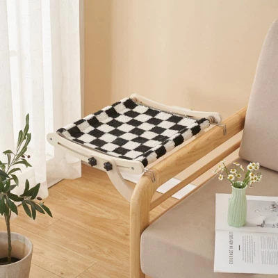 Cat Window Perch, Cat Window Hammock, Providing All-Around Sunbath Space Saving, Easy To Adjust Cat Bed For Windowsill, Bedside 8 Cat Window Perch, Cat Window Hammock, Providing All-Around Sunbath Space Saving, Easy To Adjust Cat Bed For Windowsill, Bedside - Image 8