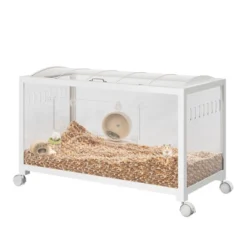 Small Animal Cage With Plastic And Metal Mouse Cage, Wheels For Easy Mobility, Large Habitat, Easy To Assemble, Suitable For Dwarf Syrian Hamsters -The Range Shop GUEST ab5c000c 1850 449b b4eb 08dacb94dfa8