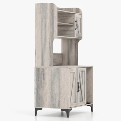 51.1" Large Wooden Cat Litter Box Enclosure | Storage Shelves | Hidden Design | Modern Indoor Cat Cabinet For Organized Storage & Odor Control 8 51.1" Large Wooden Cat Litter Box Enclosure | Storage Shelves | Hidden Design | Modern Indoor Cat Cabinet For Organized Storage & Odor Control - Image 8