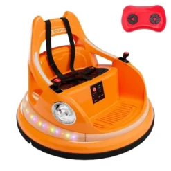 Toddlers Bumper Car, 12V Ride On Toy For Kids, Electric Ride On Car W/Remote Control, Baby Bumping Toy Car W/2 Speeds, LED Lights, 360 Degree Spin -The Range Shop GUEST afaa1ab2 c107 4e9a b92a 41f3aab2df36