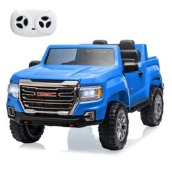 2-Seater Ride On Truck Car, 24V 7AH Battery Powered Electric Vehicle With Remote Control, LED Lights, Safety Belt, Music, Ride On Toy For Kids 3-10 -The Range Shop GUEST afbf1cb8 756d 4c35 a9bf 445e84cf5c2a