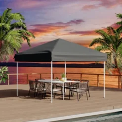 10x10ft Pop Up Canopy Tent With 4 Waterproof Sidewalls,Portable Outdoor Tent For Camping, Backyard 12 10x10ft Pop Up Canopy Tent With 4 Waterproof Sidewalls,Portable Outdoor Tent For Camping, Backyard -The Range Shop GUEST b2f2c185 0994 4758 8f18 45fa1a09341a