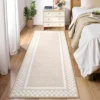 Modern Geometric Bordered Living Room Bedroom Rugs, Ultra Thin Soft Non Slip Large Carpet For Dining Room Office Classroom
