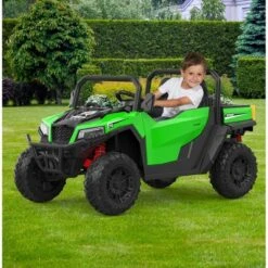 24V Ride On Dump Truck With Remote Control, 2 Seater Electric Toy Car For Kids, All-Terrain Kids Construction Vehicle W/Dump Bed & Shovel -The Range Shop GUEST b7653fd4 afee 4f22 8d95 17ce179c3f16