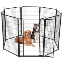Dog Playpen For Large Medium Small Dogs, Metal Dog Fence With Gate,40 Inch 8 Panels Outdoor Pet Play Pen,Portable And Fold Up Puppy Exercise Pen 7 Dog Playpen For Large Medium Small Dogs, Metal Dog Fence With Gate,40 Inch 8 Panels Outdoor Pet Play Pen,Portable And Fold Up Puppy Exercise Pen -The Range Shop GUEST b7ce6cdb 2025 4bdd b010 8490d977d4e9