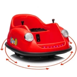 12V Kids Electric Bumper Car With 2.4G Remote Control, 360° Spinning, Music & LED Lights, Safety Bumper For Ages 2-5 Years -The Range Shop GUEST bb5c97d0 38b6 4802 ac61 60eb2f89420e