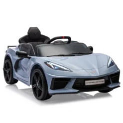 12V Kids Ride On Car, Sports Licensed Corvette Electric Car Toy For Toddles, With Remote Control, Visual Dashboard, LED Lights, Music, For Kids 3-10 -The Range Shop GUEST be784c5a 6f71 44a7 8d9c c0668c3348fc