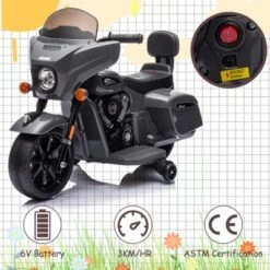 6V Electric Dirt Bike For Kids, Powered Riding Toys W/Grip Handleader, Kids Ride On Motorcycle Toys W/USB, AUX, Music, Headlight For Toddlers 2-10 17 6V Electric Dirt Bike For Kids, Powered Riding Toys W/Grip Handleader, Kids Ride On Motorcycle Toys W/USB, AUX, Music, Headlight For Toddlers 2-10 -The Range Shop GUEST c54abe6f 6fcd 4fd6 8c38 a1925274b10f