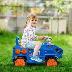 Ride On Car, Electric Car For Kids, LED Flash Lights, Radar Rocket Sound & Music Player With USB Port, For Boys And Girls -The Range Shop GUEST c766db74 f4f2 414c ae2b b201137e0b93