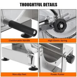 Commercial Vegetable Slicer With Stainless Steel Blades & Suction Cups, 0.2-12Mm Thickness Adjustable, Lemon Slicer For Tomatoes Onions Oranges -The Range Shop GUEST cdf29524 2ad8 46b8 a3c0 671d1847235c