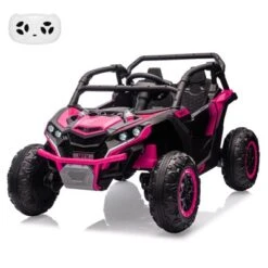 2 Seater Ride On UTV, Kids Electric Ride On Car, 24V Powered Riding Toy UTV, Off-Road UTV Toy With Remote Control, LED Lights, Music For Toddlers 3+ -The Range Shop GUEST cee98ceb 75c8 4d1e 95f2 26106d4084fa