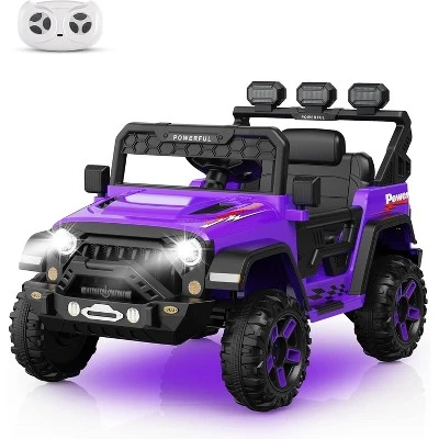 Kids Electric Vehicle, 12V Battery Powered Ride On Car With 2.4G Remote Control, 3 Speed Ride On Toy, Soft Start, LED Lights 9 Kids Electric Vehicle, 12V Battery Powered Ride On Car With 2.4G Remote Control, 3 Speed Ride On Toy, Soft Start, LED Lights - Image 9